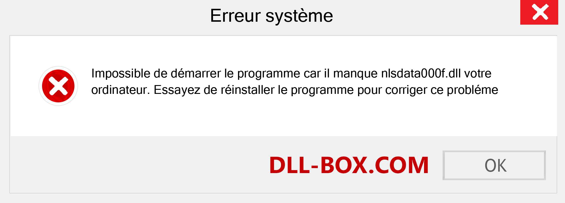 Le fichier nlsdata000f.dll est manquant ?. Télécharger pour Windows 7, 8, 10 - Correction de l'erreur manquante nlsdata000f dll sur Windows, photos, images