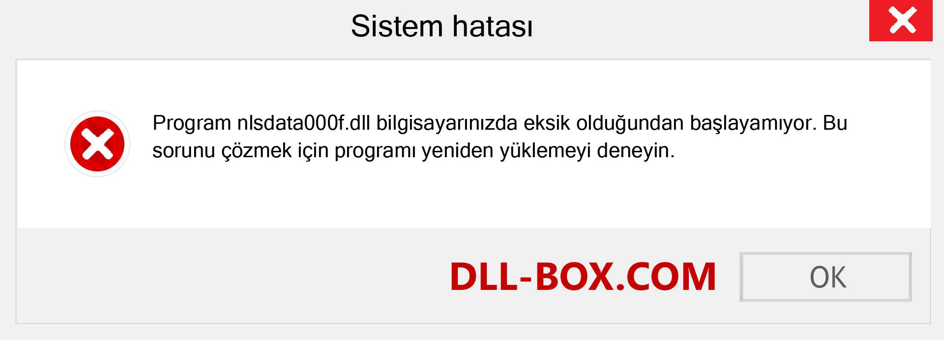 nlsdata000f.dll dosyası eksik mi? Windows 7, 8, 10 için İndirin - Windows'ta nlsdata000f dll Eksik Hatasını Düzeltin, fotoğraflar, resimler